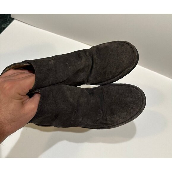 FLY London Yama Suede Ankle Wedge Boots Size 40 - Picture 6 of 10